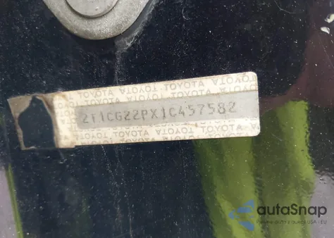 2001 Toyota Camry Solara Se z USA, uszkodzony, nr VIN 2T1CG22PX1C457582